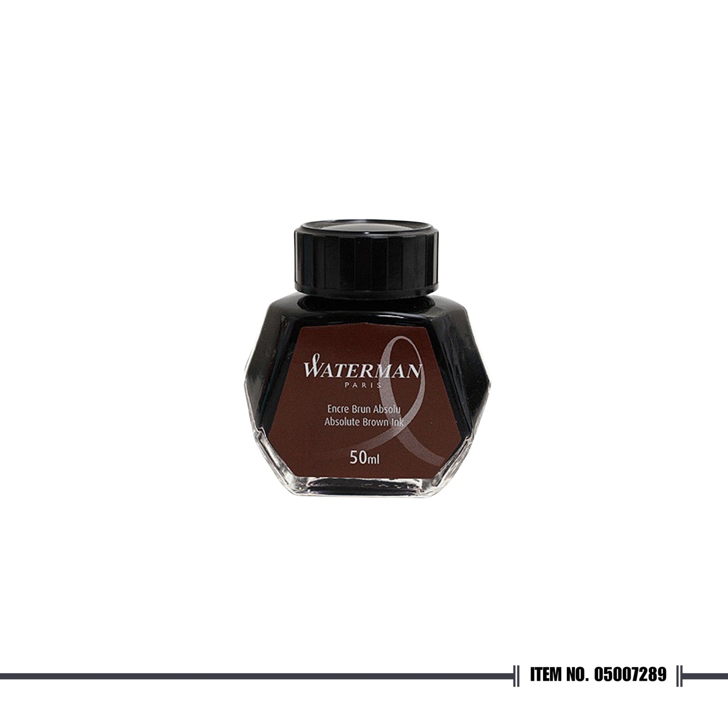 Waterman Ink Bottle - Absolute Brown