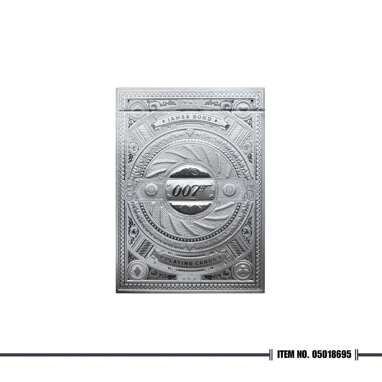 Theory 11 James Bond Silver Edition Playing Cards