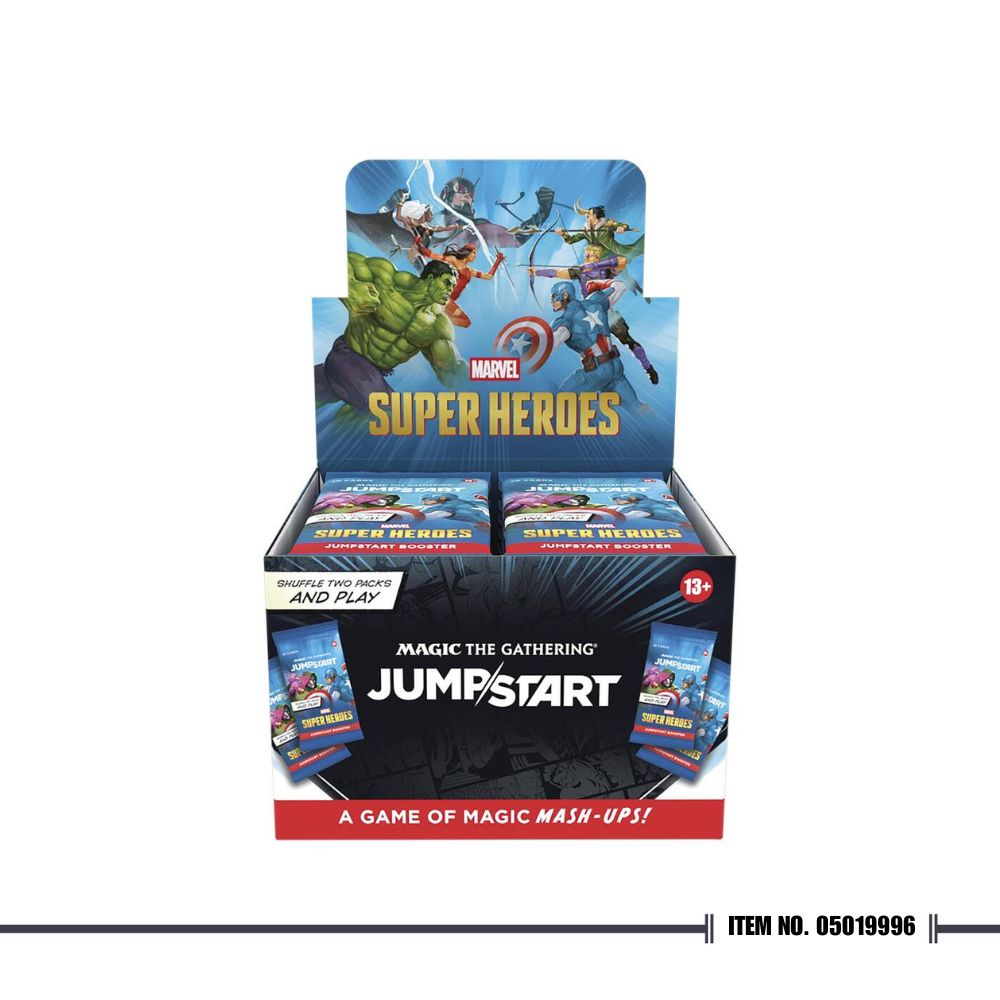 Magic: The Gathering Marvel Super Heroes Jumpstart Booster Box