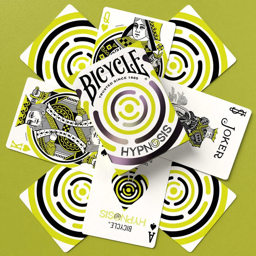 Bicycle® Hypnosis Green Playing Cards