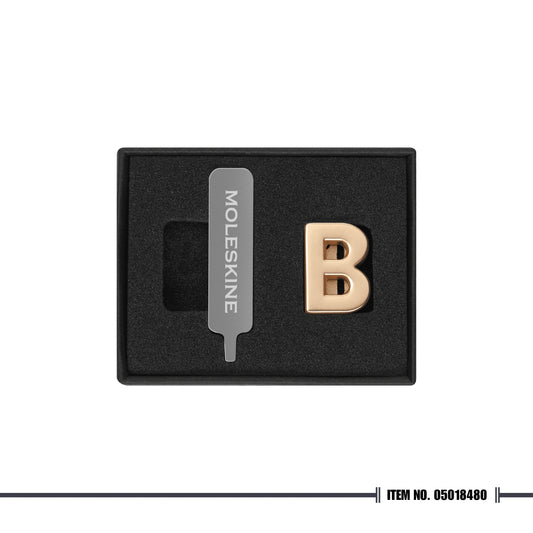 Moleskine Letter Pins - Gold