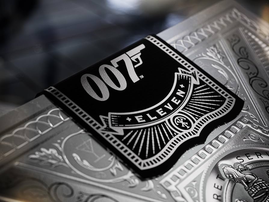Theory 11 James Bond Silver Edition Playing Cards