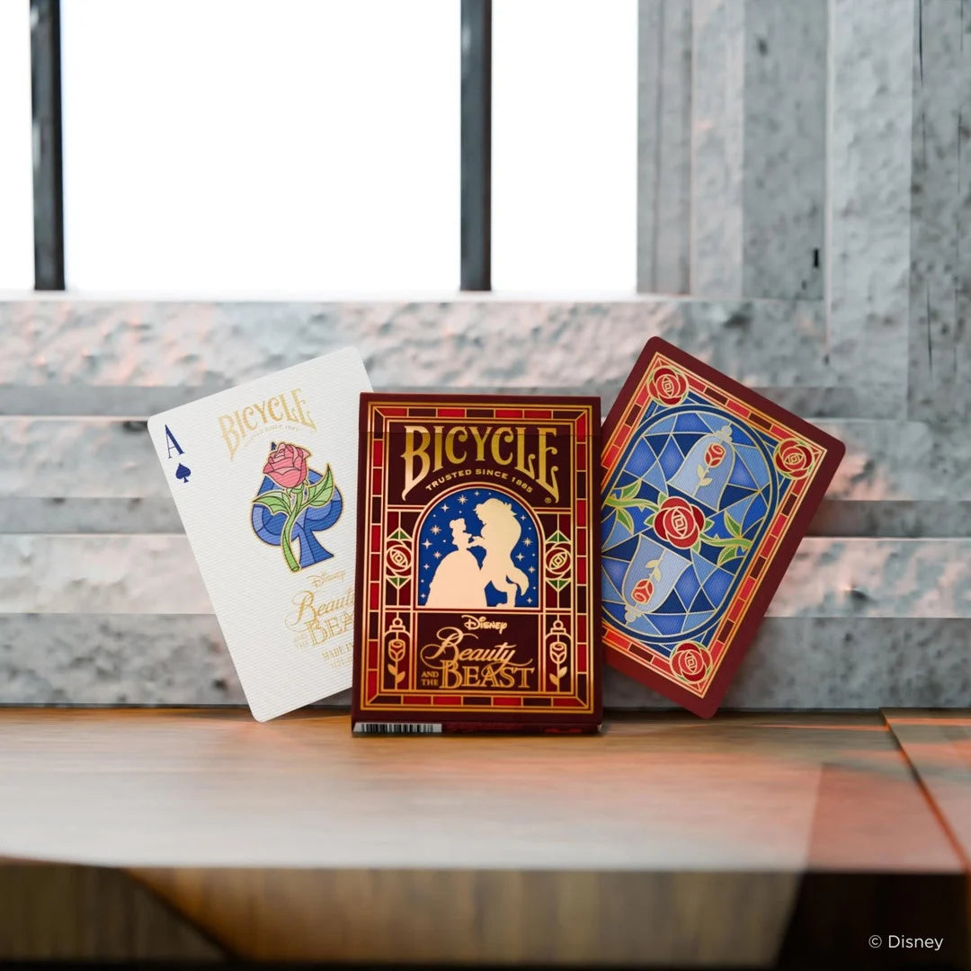Bicycle® Disney Beauty and the Beast Playing Cards
