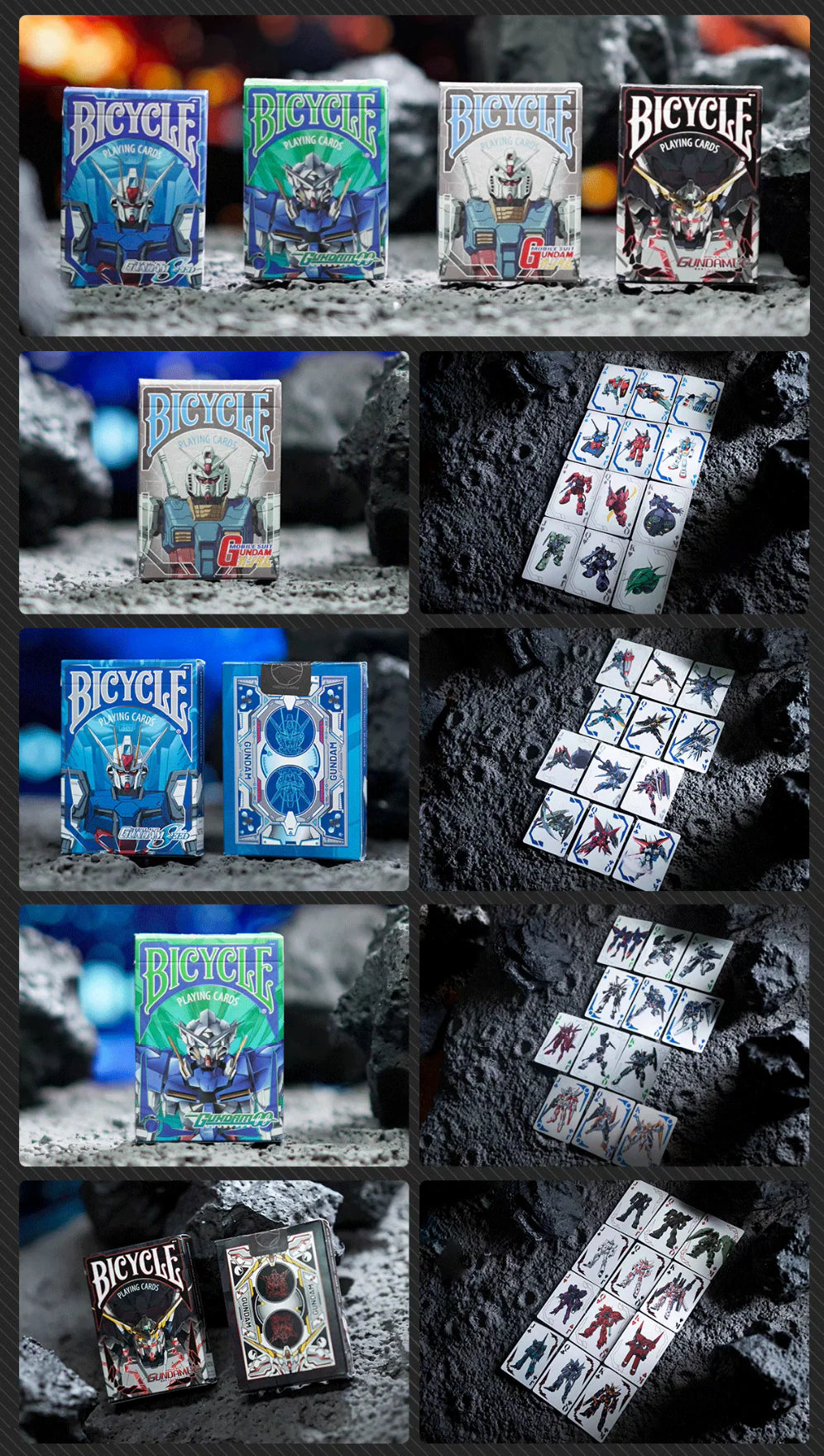 Bicycle® Gundam Seed Playing Cards