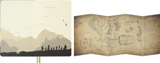 Moleskine The Lord of the Rings Planner 2026/2027 Weekly, Hard Cover, 18-Month, Large