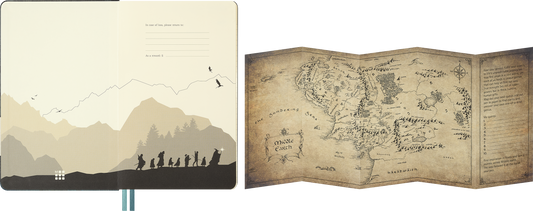 Moleskine The Lord of the Rings Planner 2027 Weekly, Hard Cover, 12-Month, Large