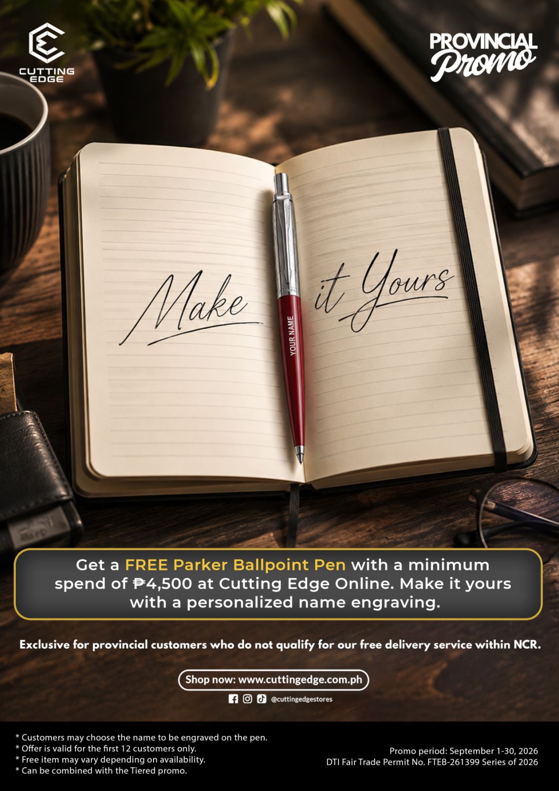 Make It Yours (Provincial Promo) ✍️