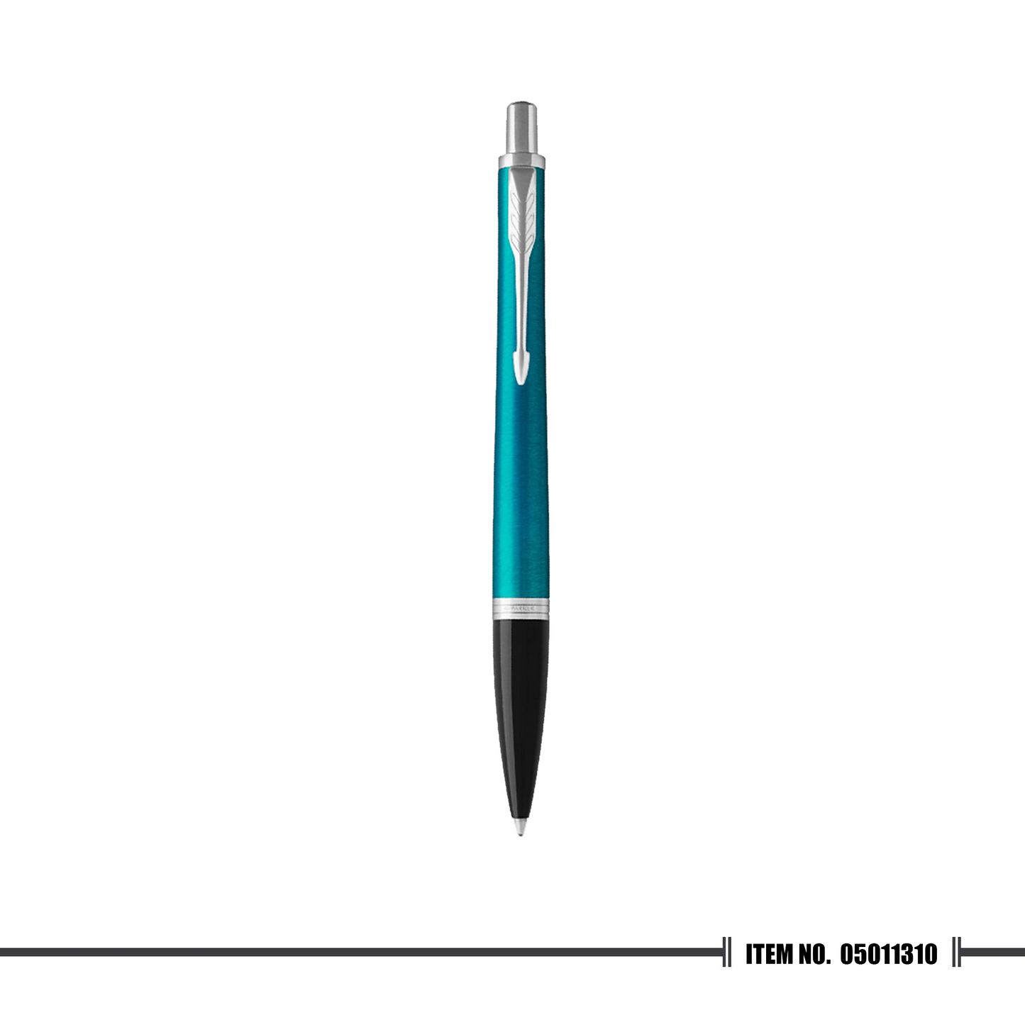 Parker Urban Vibrant Blue Chrome Trim Ballpoint Pen