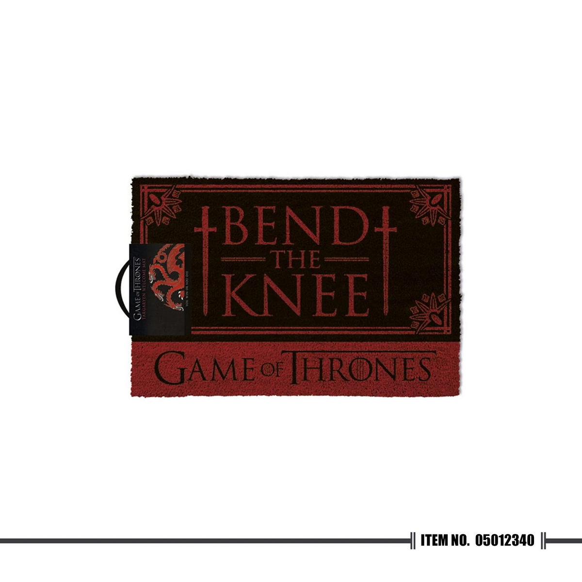 Game of Thrones Bend The Knee Doormat Cutting Edge Online Store