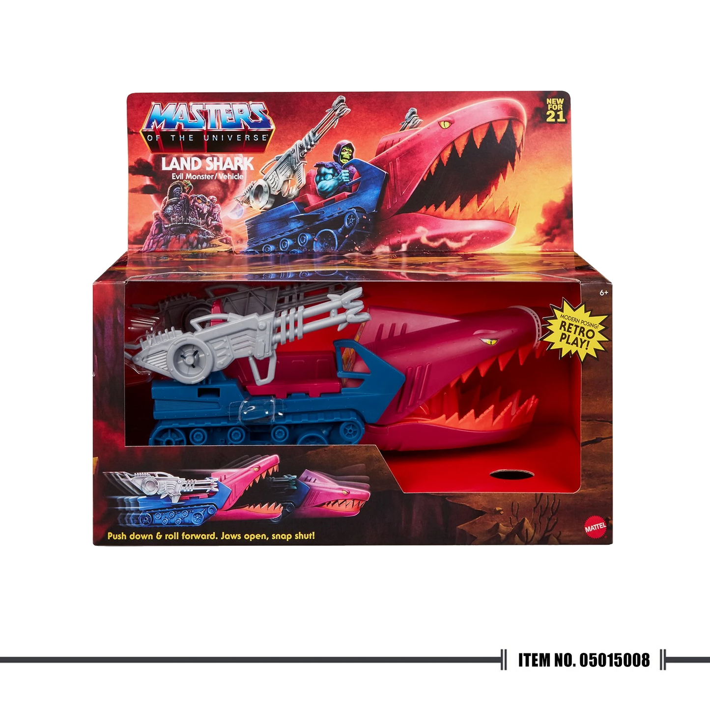Masters Of The Universe Hyper-Retro Large Vehicle - Landshark