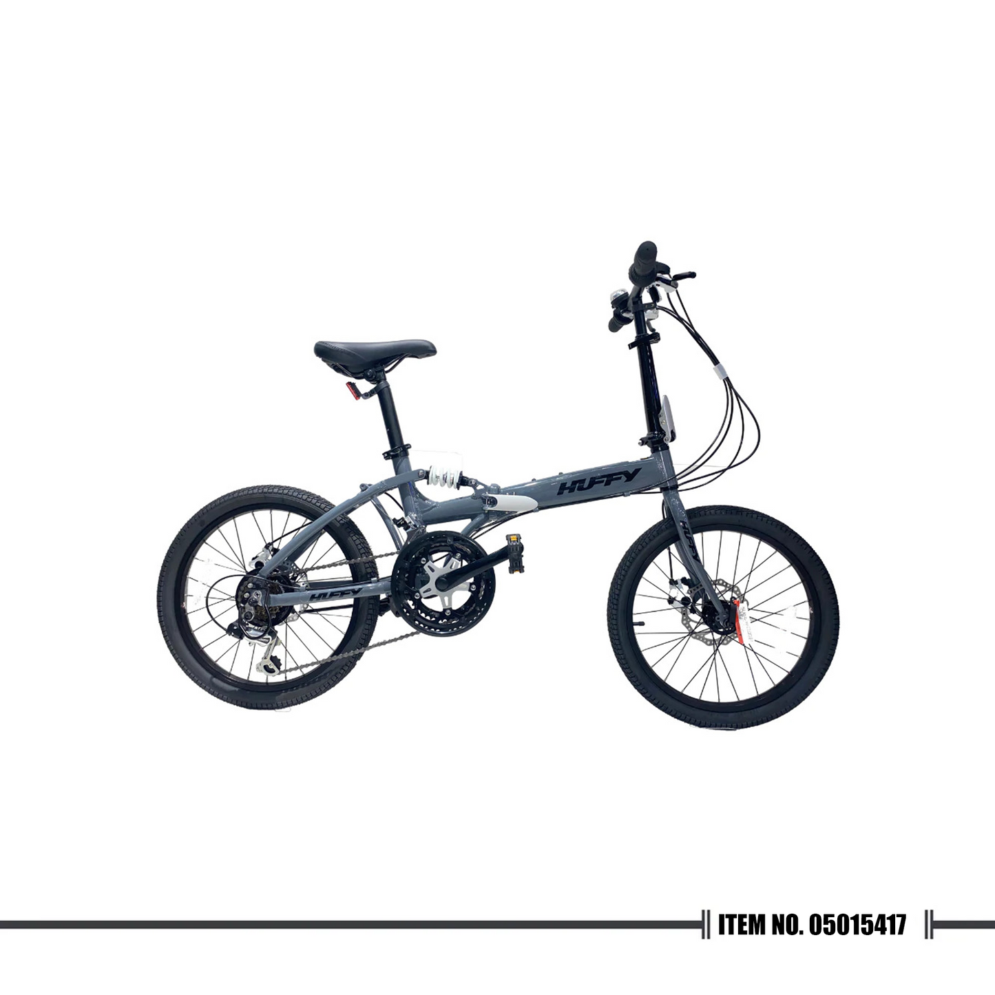 Huffy 20-inch Folding Bike – Gray