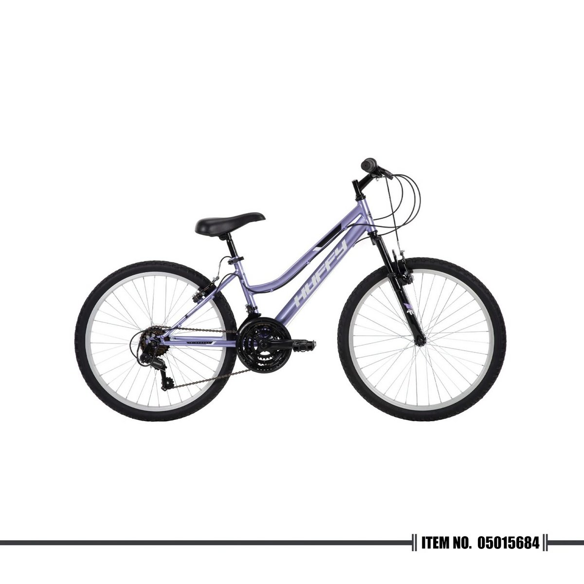Huffy Rock Creek 24-Inch 18-Speed Mountain Bike- Lilac