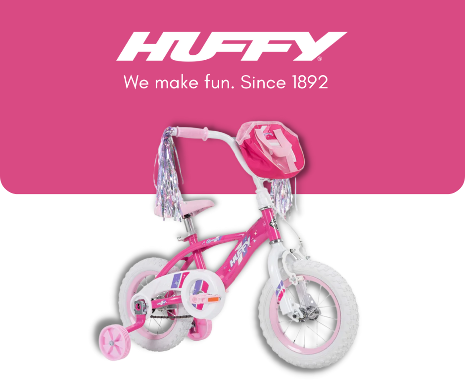 Pink best sale huffy bike