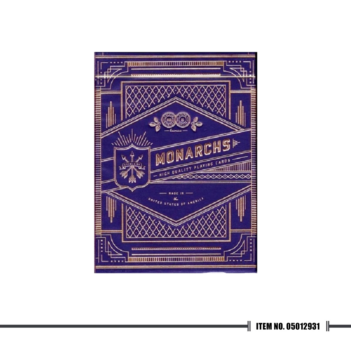 Theory 11 Purple Monarchs Playing Cards