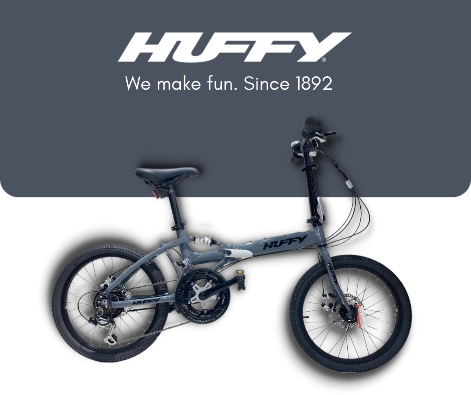 23121 HK 20 inch Folding Bike Gray Cutting Edge Online Store