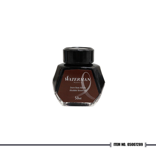 Waterman Ink Bottle - Absolute Brown