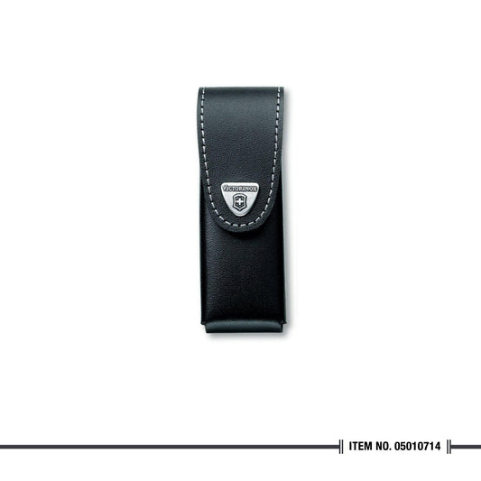 [⚡ FLASH SALE ⚡] 4.0524.3 Leather Belt Pouch Black 111mm, 4-6 layers