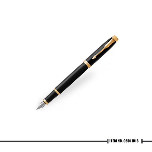 [⚡ FLASH SALE ⚡] Parker IM Black Gold Trim FP Medium