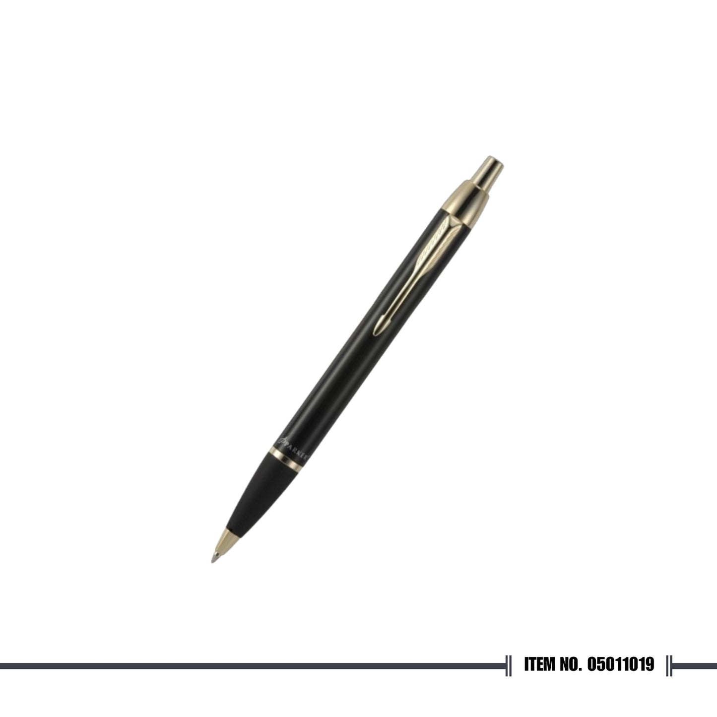 Parker IM Black Gold Trim Ballpoint