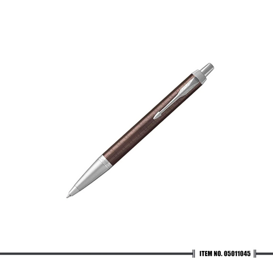 [⚡ FLASH SALE ⚡] Parker IM Premium Brown Chrome Trim Ballpoint