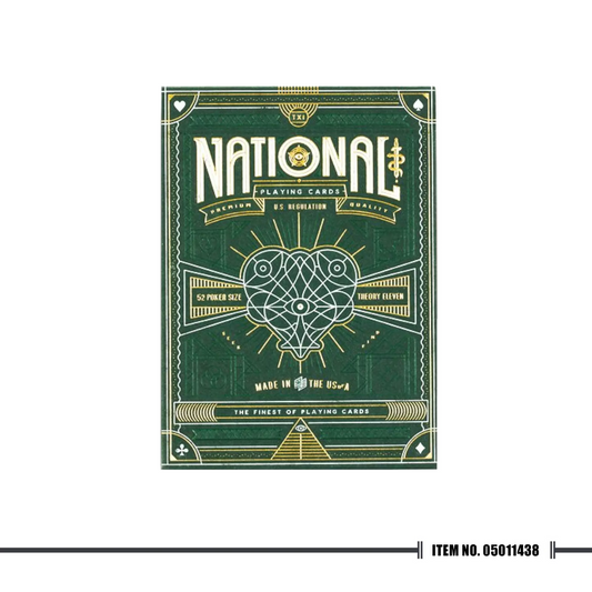 Theory 11 Green National Playing Cards