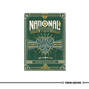 Theory 11 - Green National Playing Cards