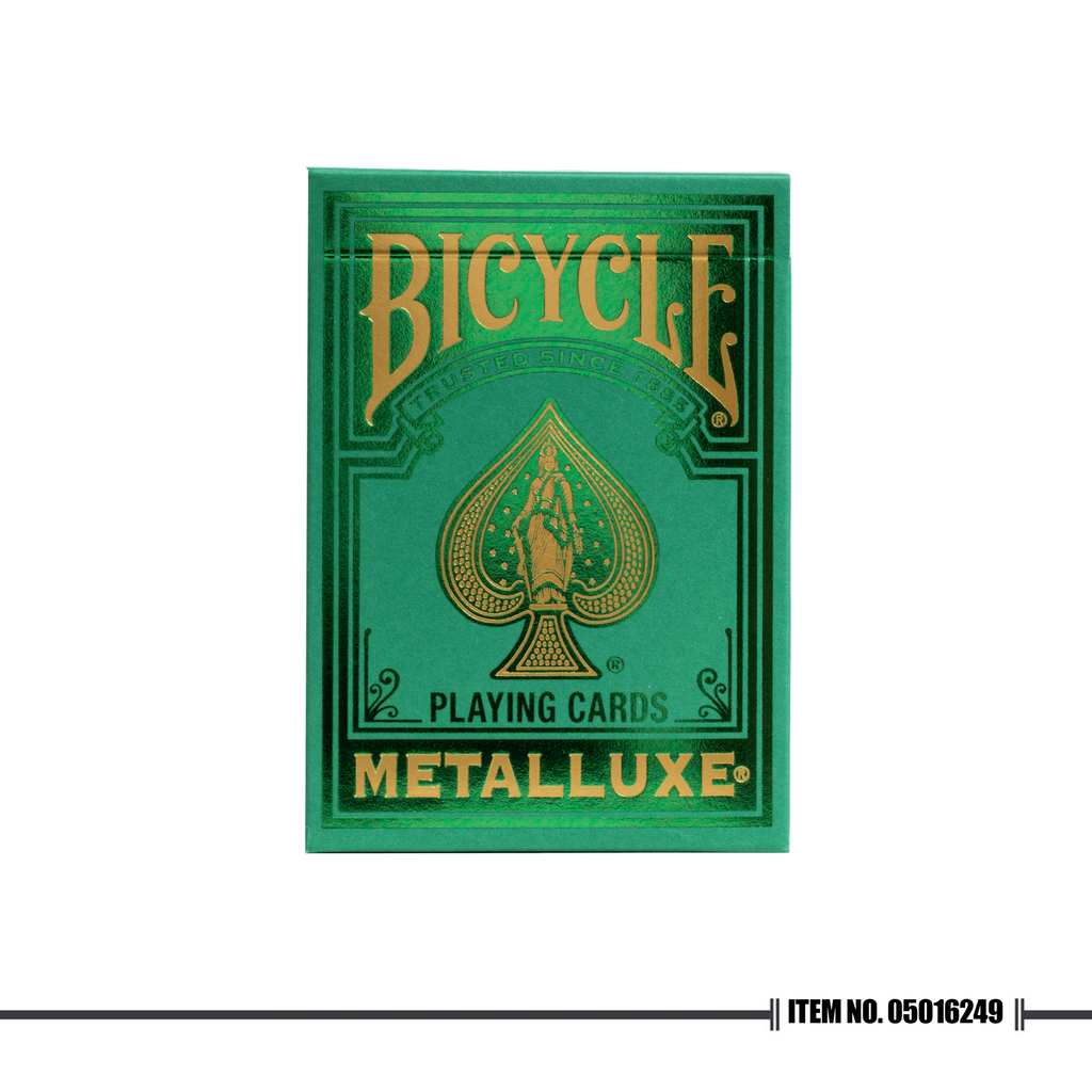 Bicycle® Metalluxe Green 2022