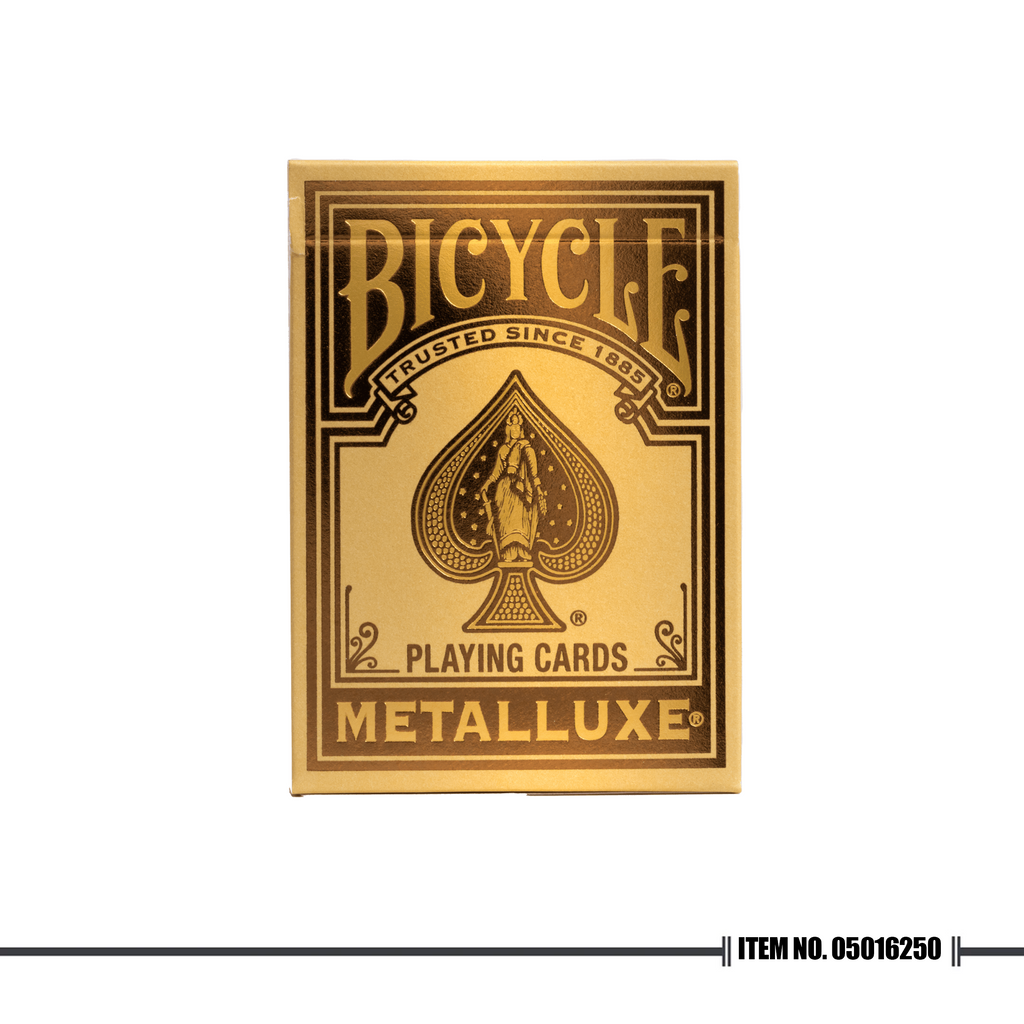 Bicycle® Metalluxe Gold 2022