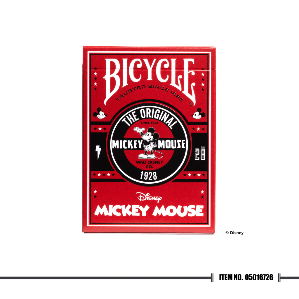 Disney Classic Mickey Mouse inspired Playing Cards by Bicycle®