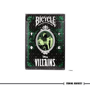 [IN TRANSIT] Disney Villains Inspired Playing Cards by Bicycle® - Green