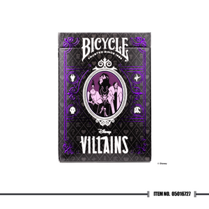 [IN TRANSIT] Disney Villains Inspired Playing Cards by Bicycle® - Purple