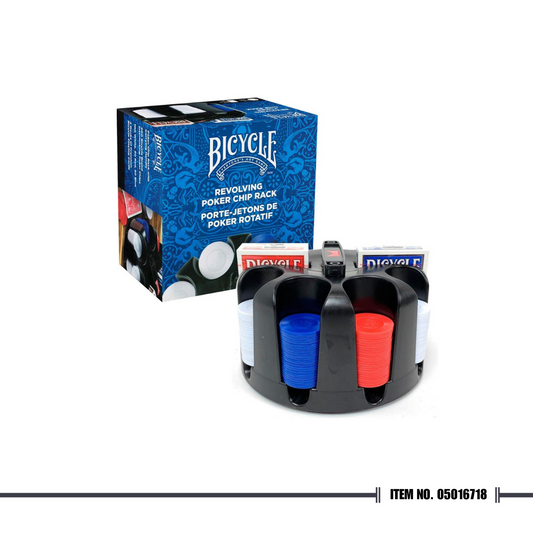 Bicycle® Revolving  Poker Chip Rack