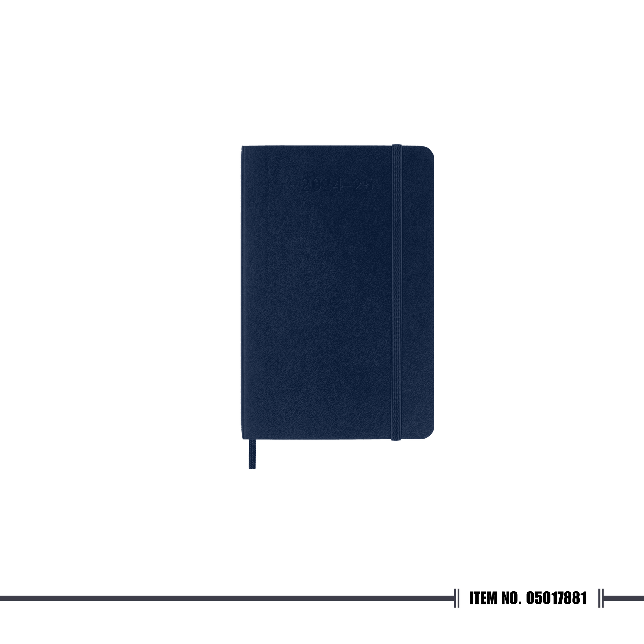 Moleskine Classic 18-Month Planner 2024/2025, Weekly, Soft Cover