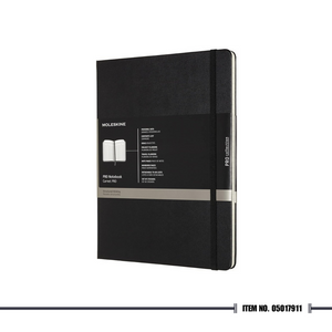 Moleskine PRO Notebook, Hard Cover