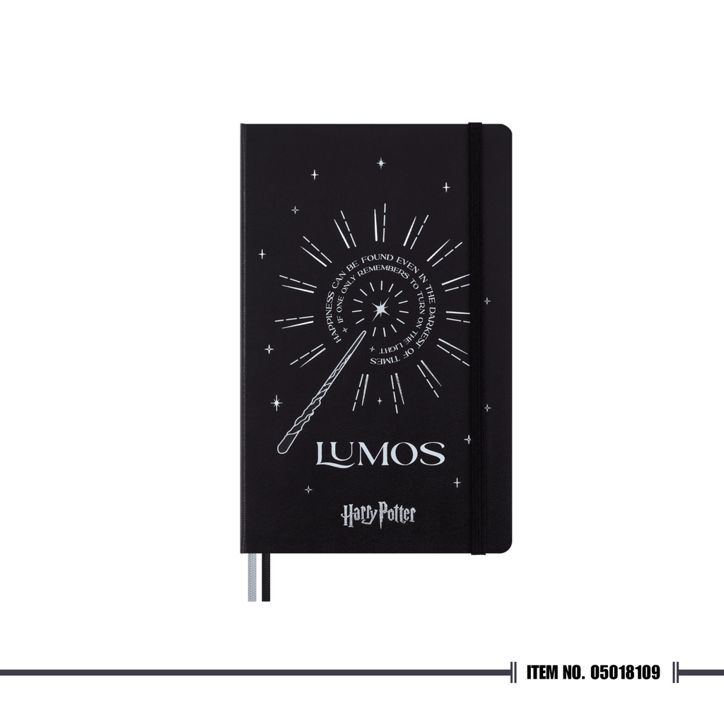 Moleskine Wizarding World Harry Potter Limited Edition Notebook, Lumos