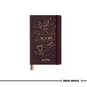 Moleskine 2025 12M Harry Potter 'Accio' Daily Hardcover Large Limited Edition