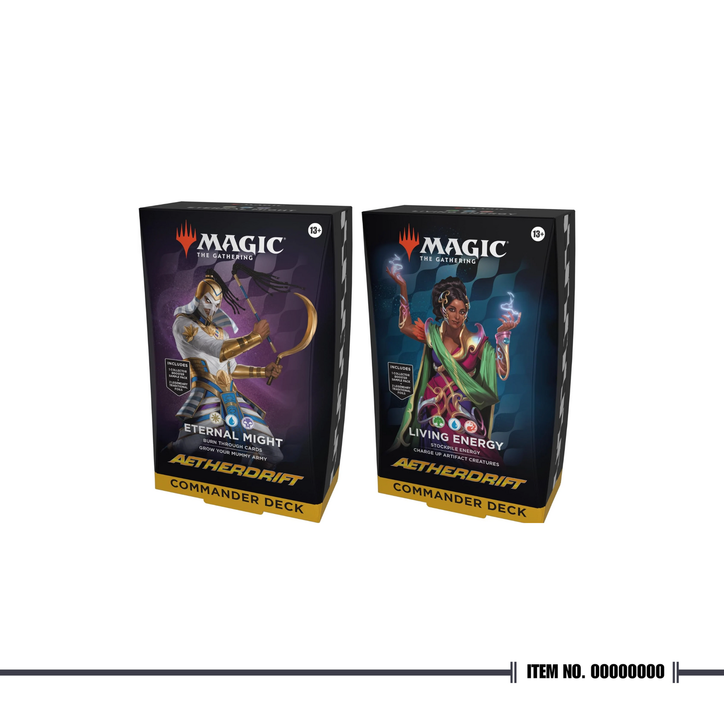 Magic: The Gathering Aetherdrift Commander Decks (Set of 2)