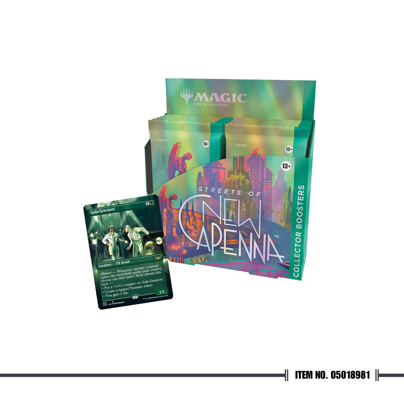 Magic: The Gathering - Streets of New Capenna Collector's Booster Disp Cutting Edge Online Store Magic: The Gathering - Streets of New Capenna Collector's Booster Disp Cutting Edge Online Store