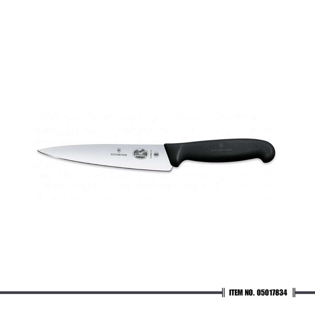 5.2003.15 Victorinox Fibrox Chef's Knife 15cm straight black