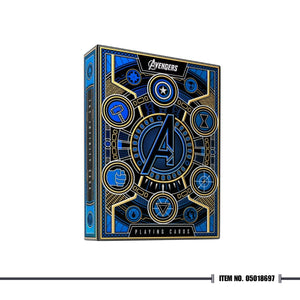 Avengers Infinity Saga Playing Cards - Blue