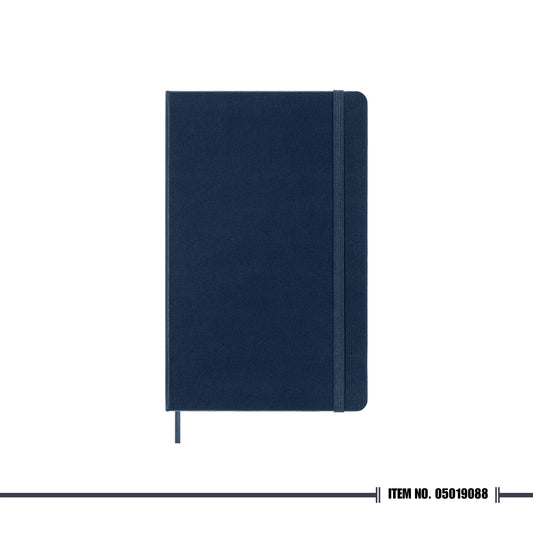 Moleskine Smart Notebook Large, Sapphire Blue, Hard Cover