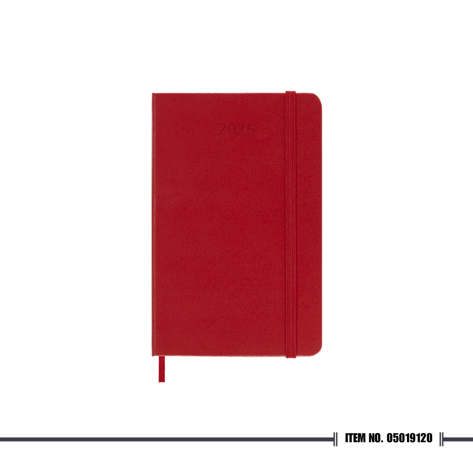 Moleskine Classic Planner 2026 Pocket Daily, 12-month