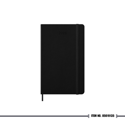 Moleskine Classic Notebook 2026 Large Weekly, 12-Month