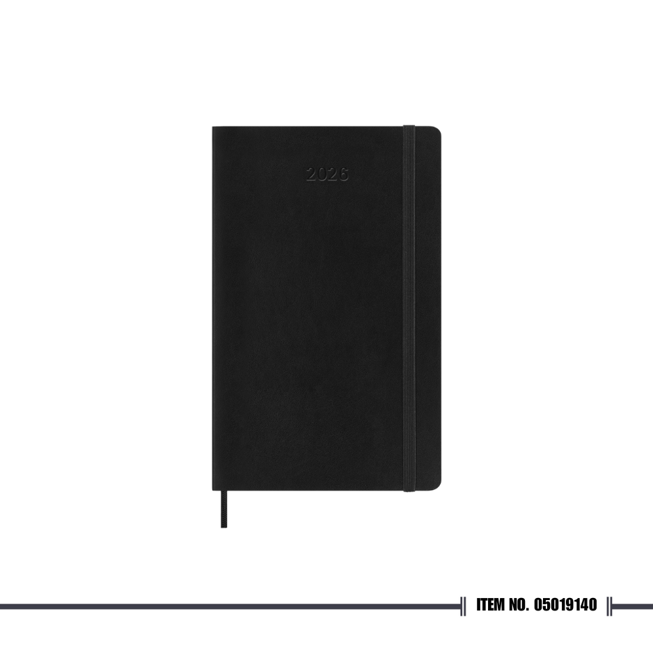 Moleskine Classic Notebook 2026 Large Weekly, 12-Month