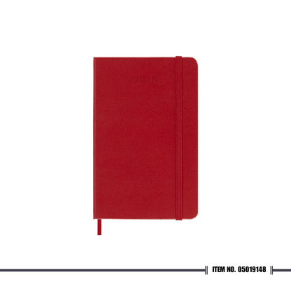 Moleskine Classic Notebook 2026 Pocket Weekly, 12-Month