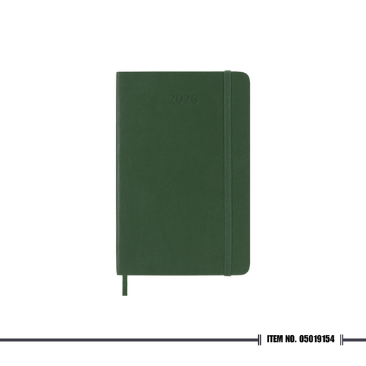 Moleskine Classic Notebook 2026 Pocket Weekly, 12-Month