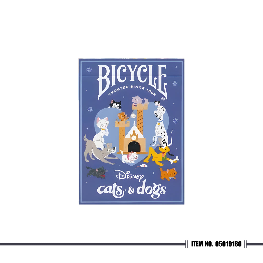 Bicycle® Disney Cats and Dogs Playing Cards