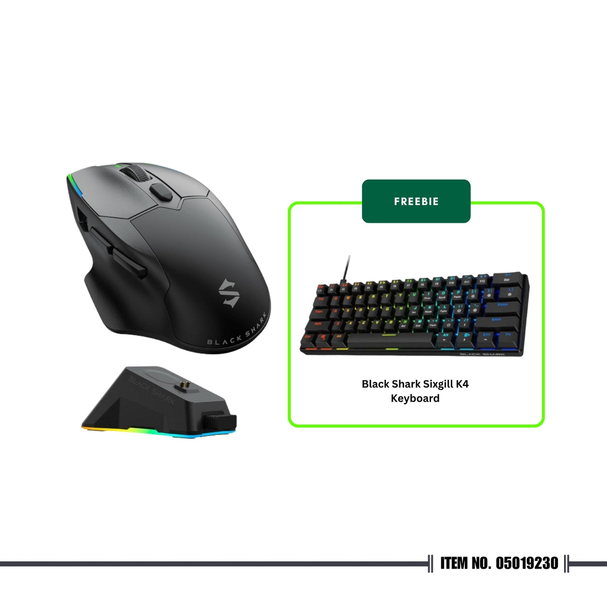 Black Shark Dark Gaming Mouse