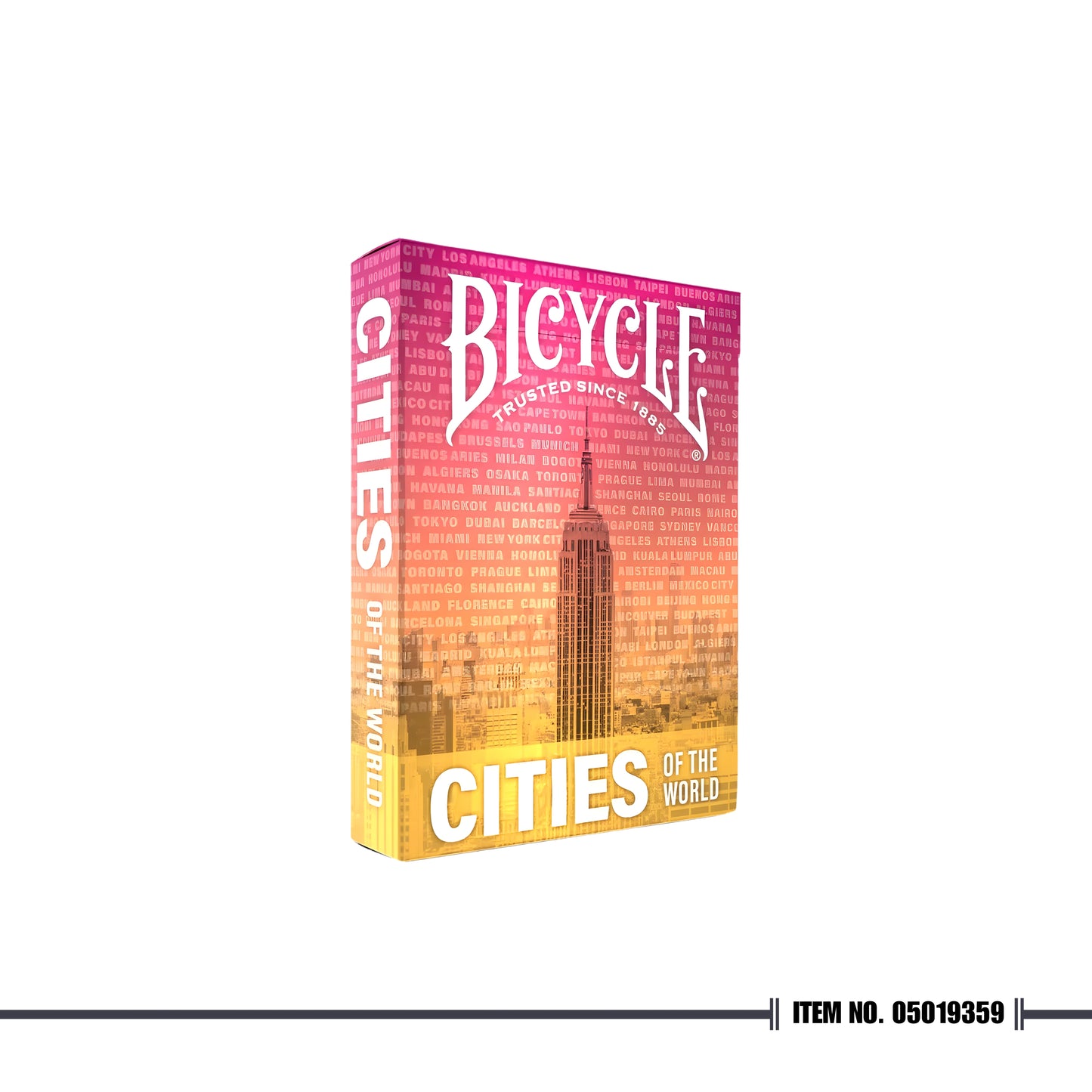 Bicycle® Cities of the World Playing Cards