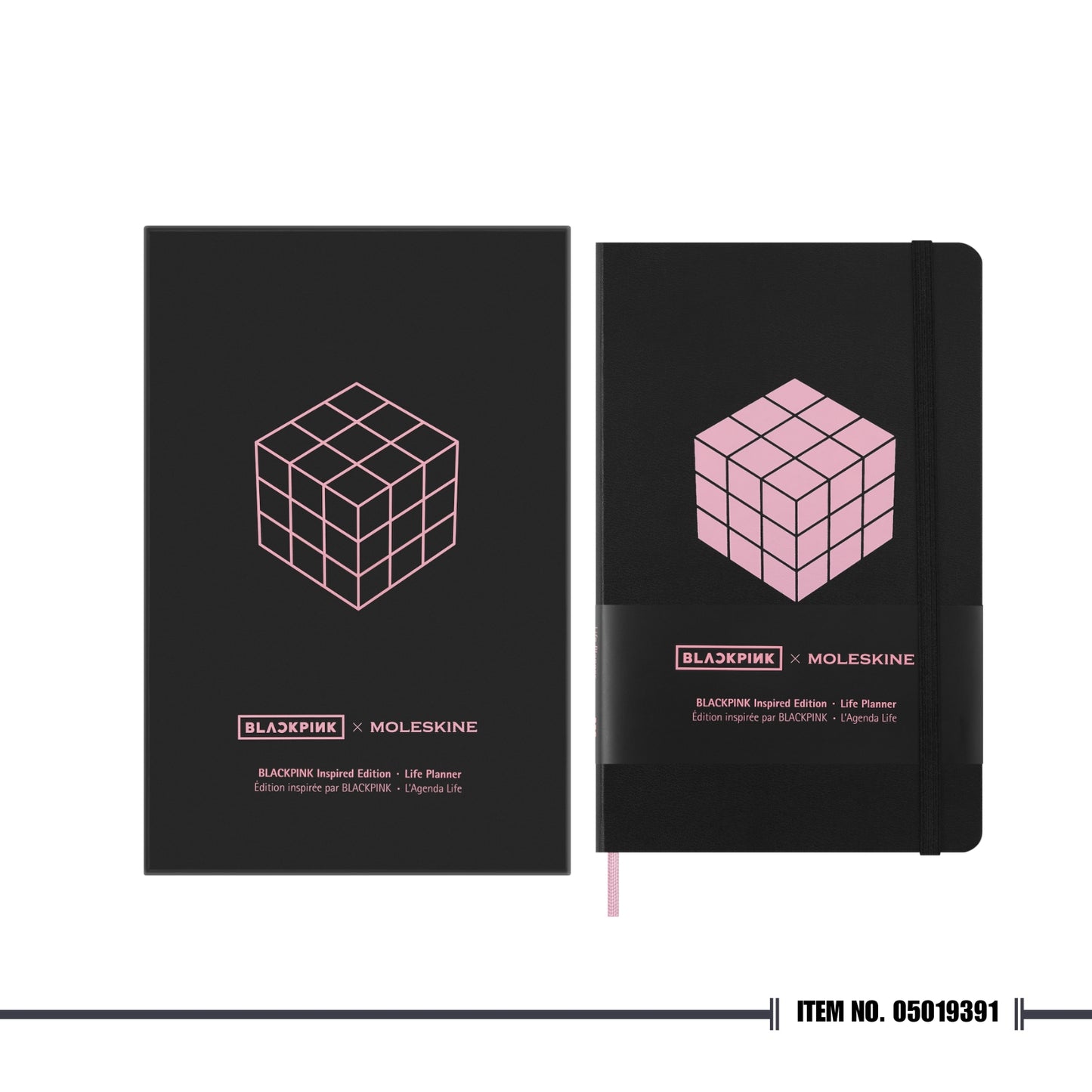 Moleskine x BLACKPINK Undated Planner with Box, Large